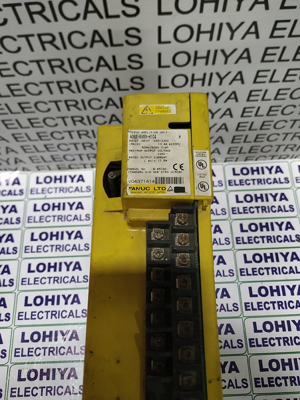 Fanuc A06b-6089-h104 Servo Amplifier