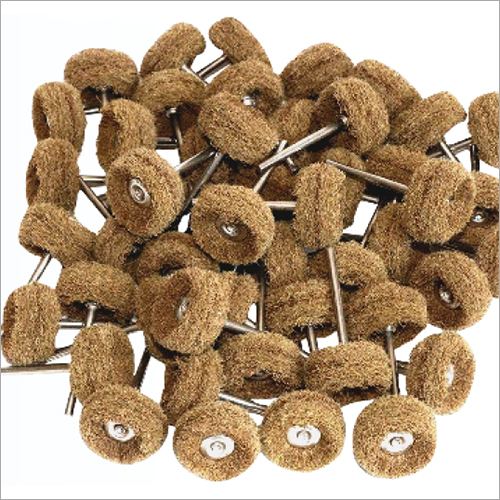 Wire Cup Brushes 2.5Mm Buffing Drill Rotary Tools Grinder Stainless Steel Spindle
