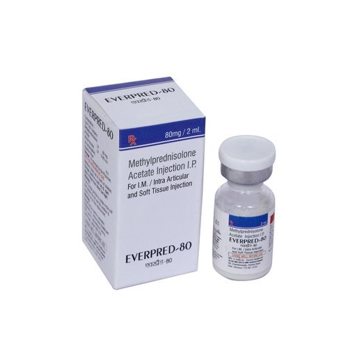 मिथाइलप्रेडनिसोलोन एसीटेट 80 मिलीग्राम इंजेक्शन