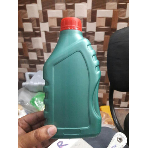 900 ml - Plastic, 150-170 mm Height, 80-90 mm Width | Green, Screw Cap Closure, Ideal for Lubricants and Automotive Fluids Packaging