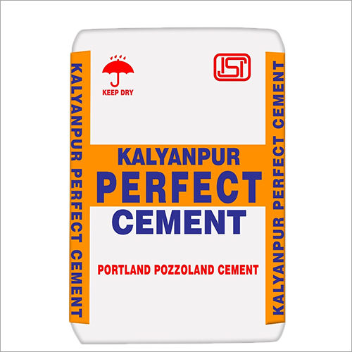 Portland Pozzoland Perfect Cement - Portland Pozzoland Cement, 50 Kilograms, Grey Color, High Fineness, High Strength Grade | Ideal for Masonry Applications