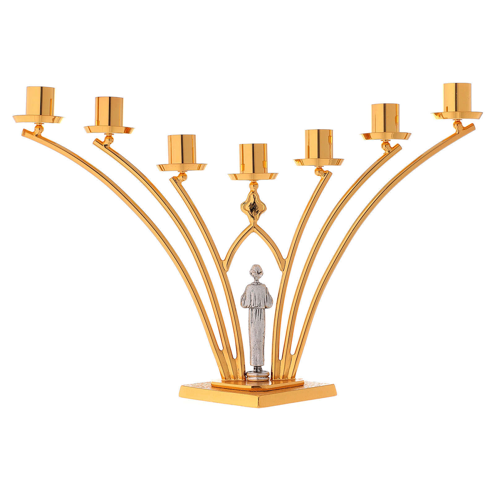 Large Silver Candle Holder Church Supplies