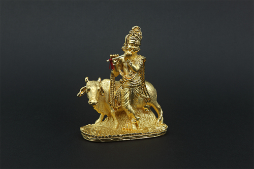 सोने की परत चढ़ी हुई मूर्तियाँ