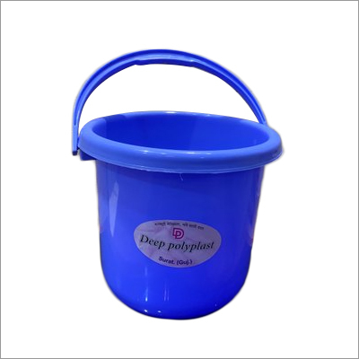 Blue Unbreakable Plastic Bucket