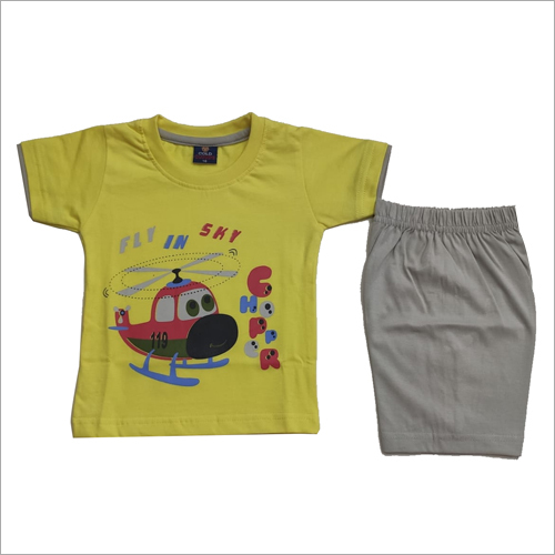 Washable Kids Designer T-Shirt And Shorts