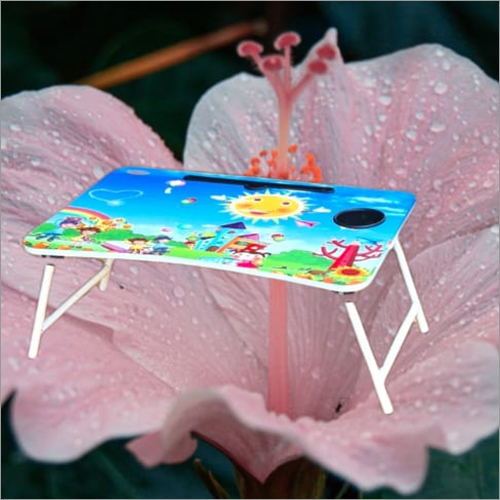 मल्टीकलर डिज़ाइनर किड्स बेड स्टडी टेबल