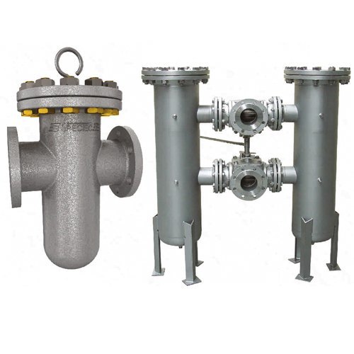 Basket Strainers - Stainless Steel, Standard Industrial Size, High Flow Rate 50-200 m³/h | High Efficiency, Dual Chamber, Flanged Connection, Customizable Mesh Size