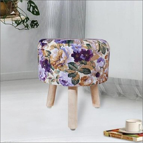 Ottoman Wooden Stylish Puff Stool Dimension(L*W*H): 16 X 16 X 16 Inch (In)