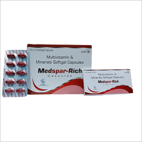 मल्टीविटामिन और मिनरल्स सॉफ्टजेल कैप्सूल