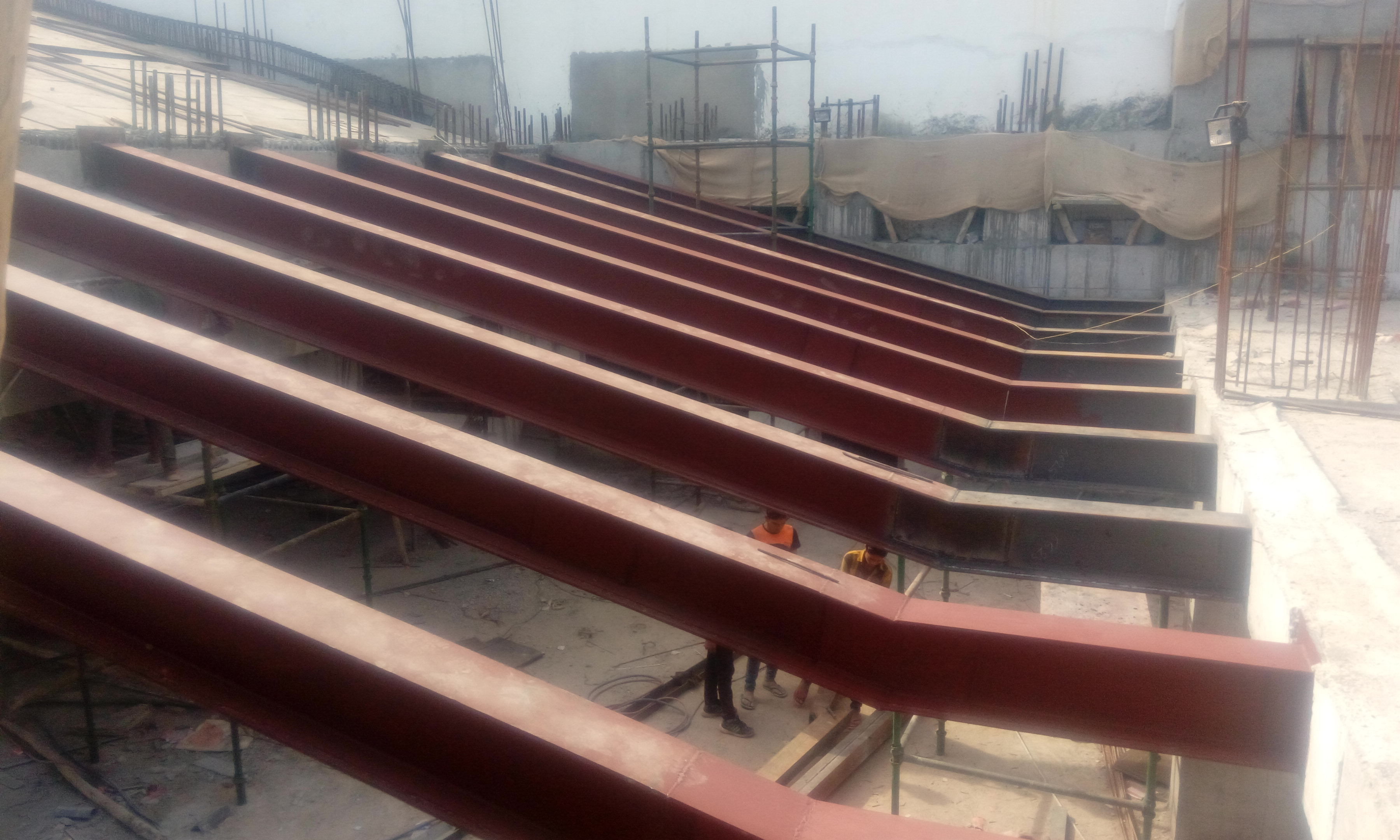 Enamel Prefab Structure Shed