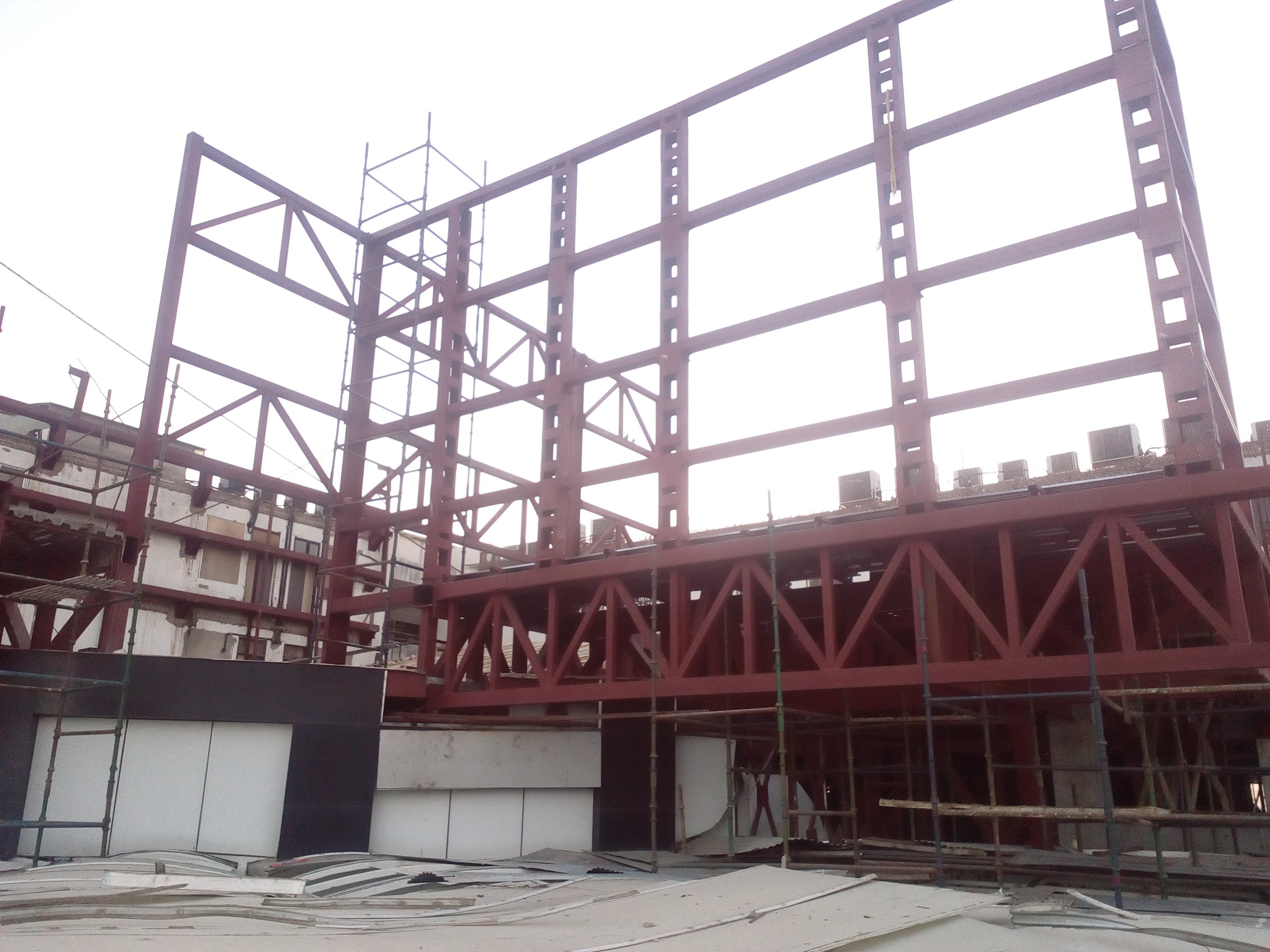 Enamel Prefab Structure Shed