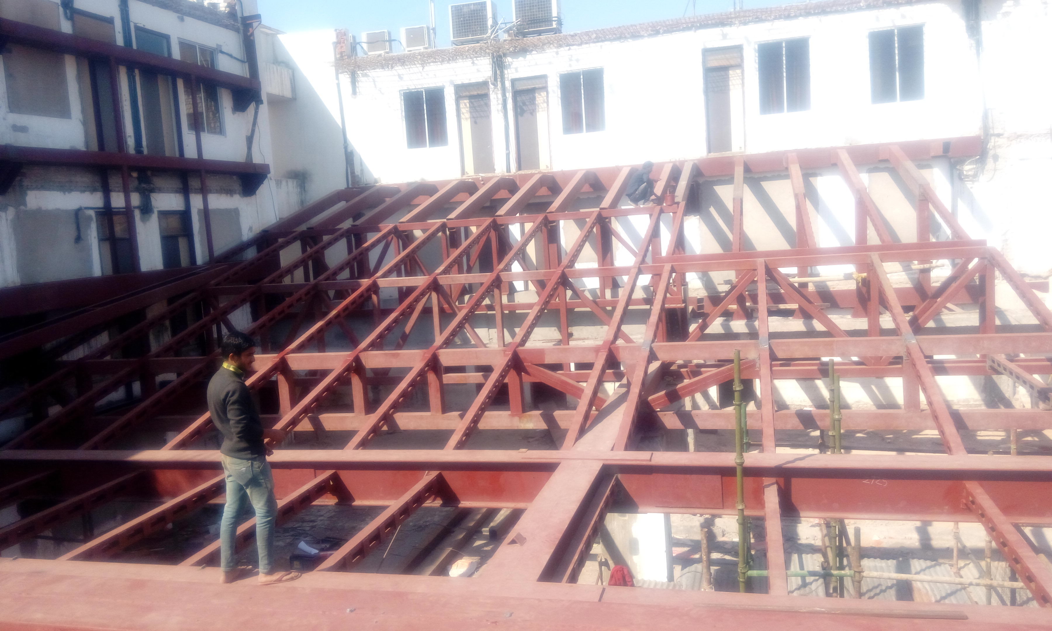 Enamel Prefab Structure Shed