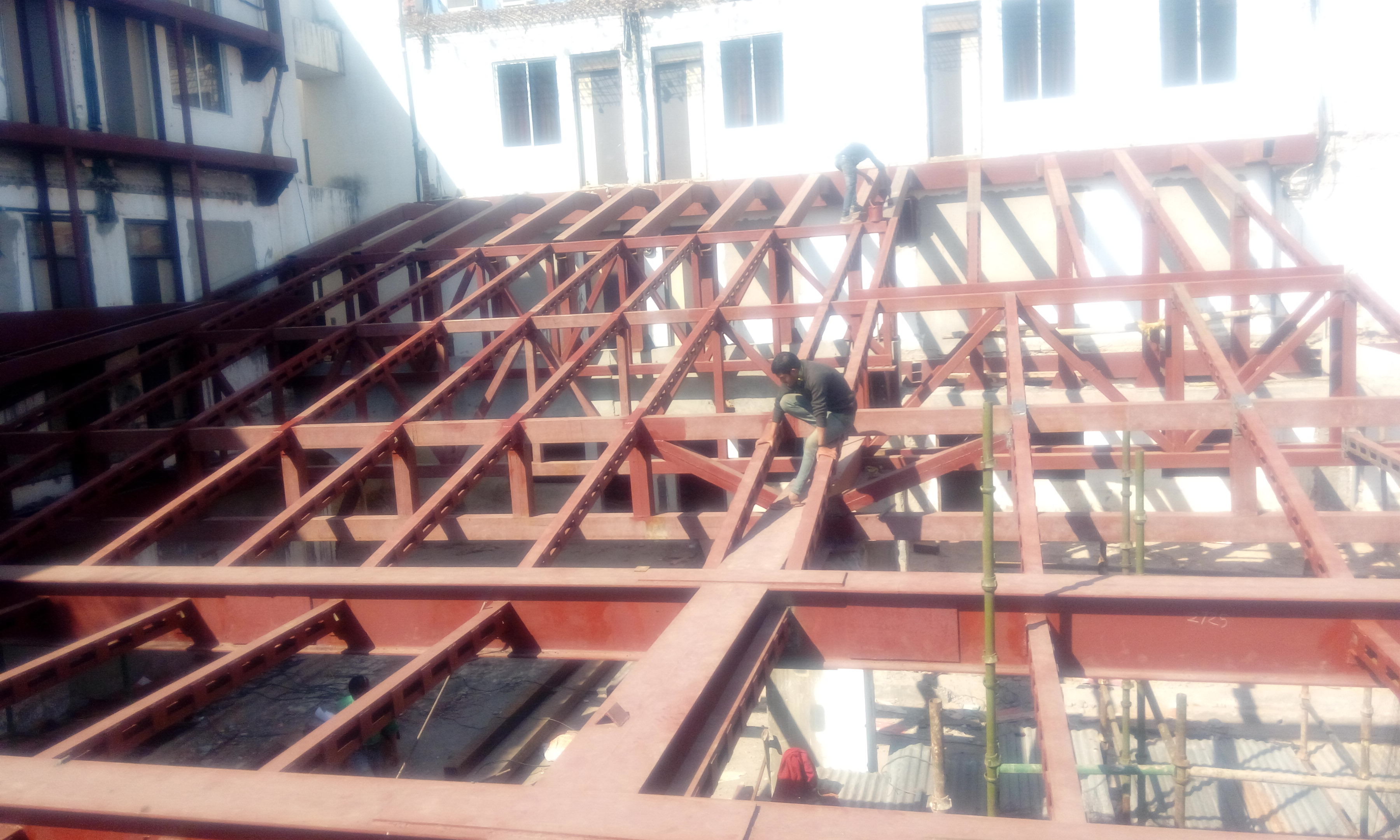 Enamel Prefab Structure Shed