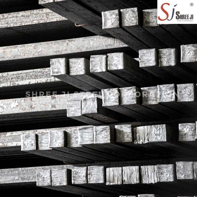 Mild Steel Square Bars - 6 Meter Length, 10-63 Millimeter Thickness | Premium Quality, Fashionable Look, Versatile Applications