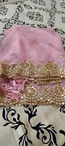 Customised Colors Are Available Net Sequins Supatta