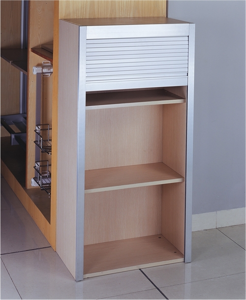 Kitchen Fittings - Aluminum, Variable Dimensions, Silver Finish | Space Saving, Durable Design, Smooth Operation