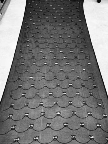 अनुकूलित रंग उपलब्ध हैं नाज़मिन शिफॉन गरबा दुपट्टे