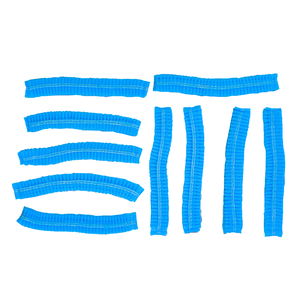 Buffant Cap Disposable - Non Woven 18 Inch | Soft Elastic, Waterproof, Available Thickness 8gsm To 15gsm, Compatible With Females, Hospital & Commercial Use