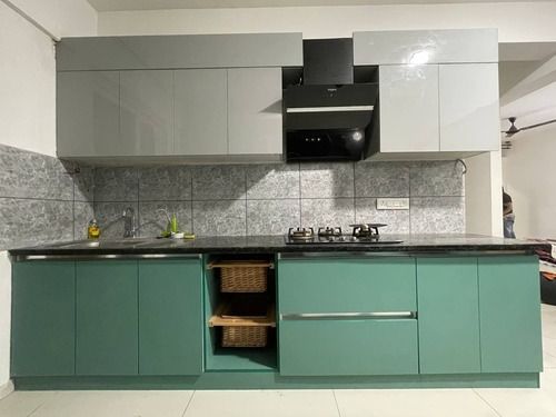 Acrylic Modular Kitchen