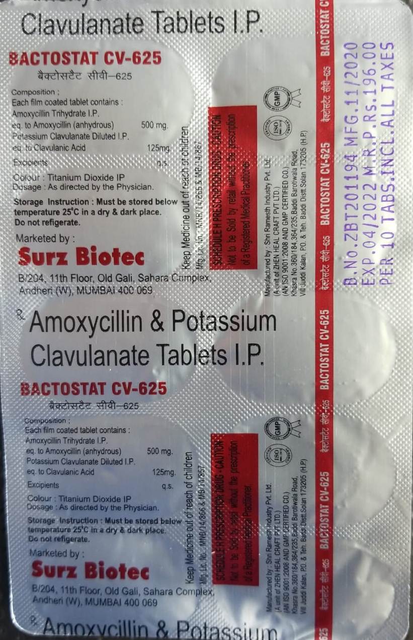 Bactostat Cv 625