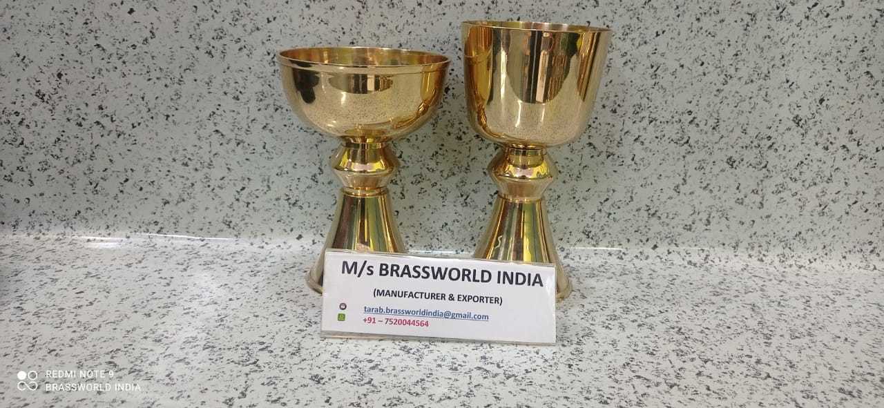 Brass Matching Chalice And Ciborium Church Supplies