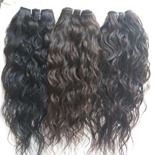 Raw Hair Unprocessed Wavy Human Hair Weaves Application: Profesional