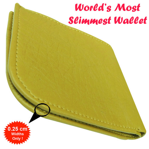 पुरुषों के वॉलेट पु लेदर बेज बाइ-फोल्ड जेंट्स पर्स का साइज़: 11.5 X 9 X 1 Cm