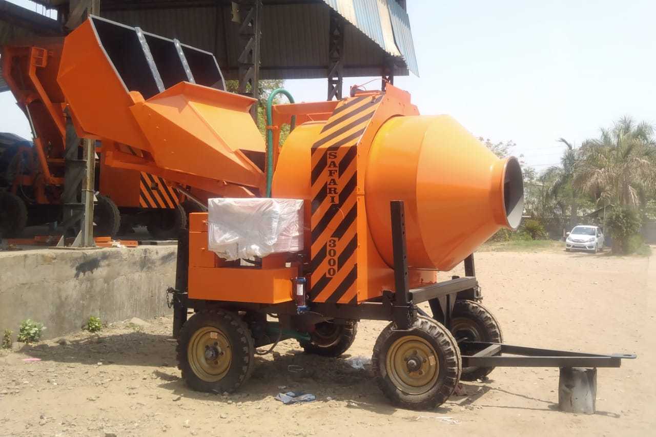 Orange Rm 800 Concrete Mixer