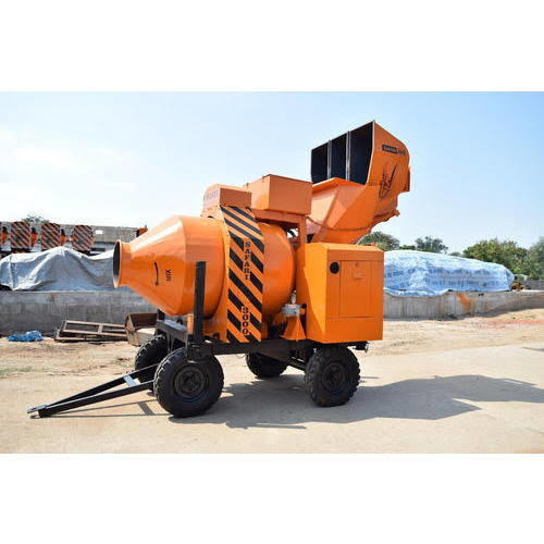 Orange Rm 800 Concrete Mixer