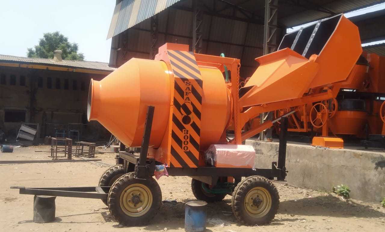 Orange Rm 800 Concrete Mixer