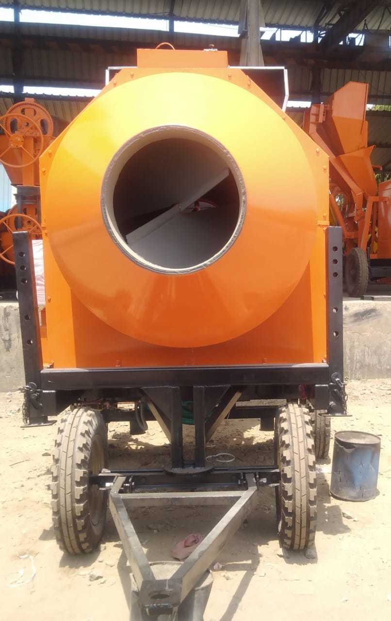 Orange Rm 800 Concrete Mixer