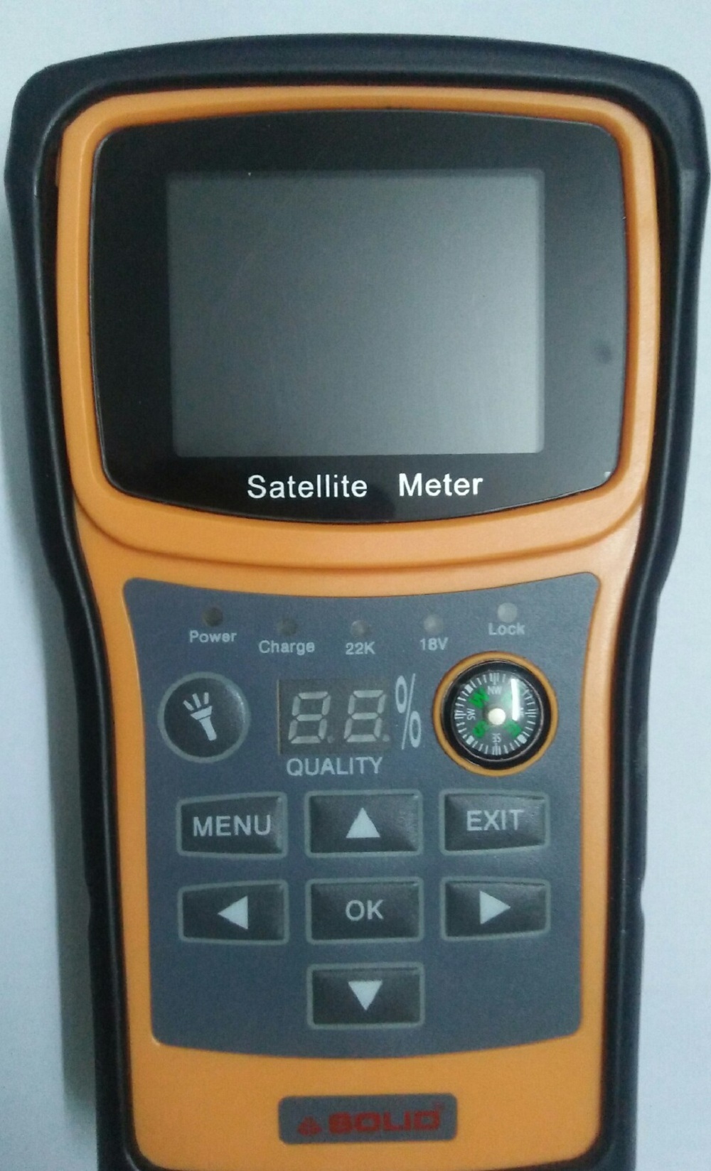 Solid Sf-720 Rechargeable Digital Satellite Db Meter With Torch Dimension(l*w*h): 21*20*8  Centimeter (Cm)