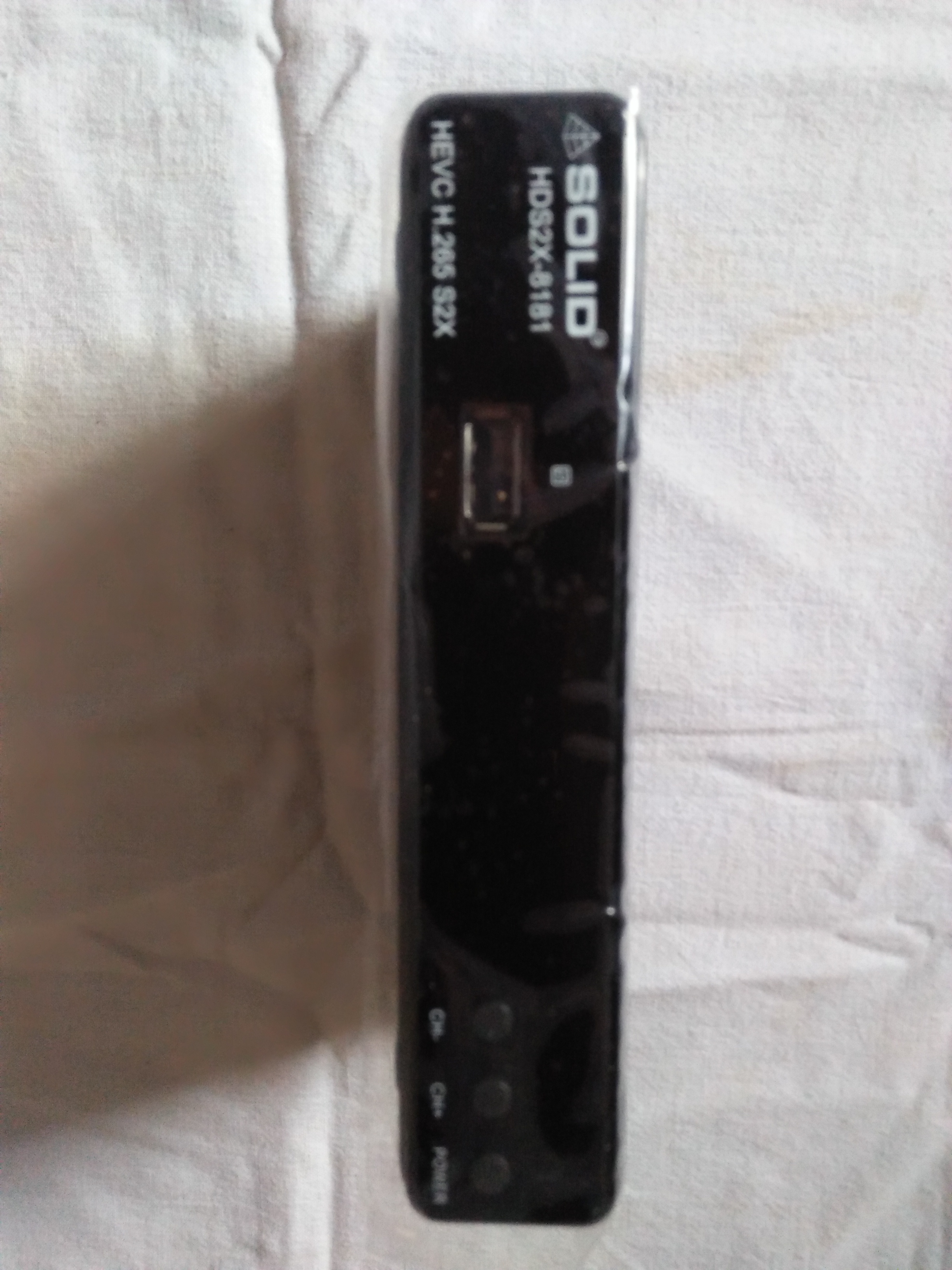 Solid Hds2x-8181 H.265 Hevc Dvb-s2x Full Hd Digital It Box / Set-top Box Application: Viewing Channels In Television