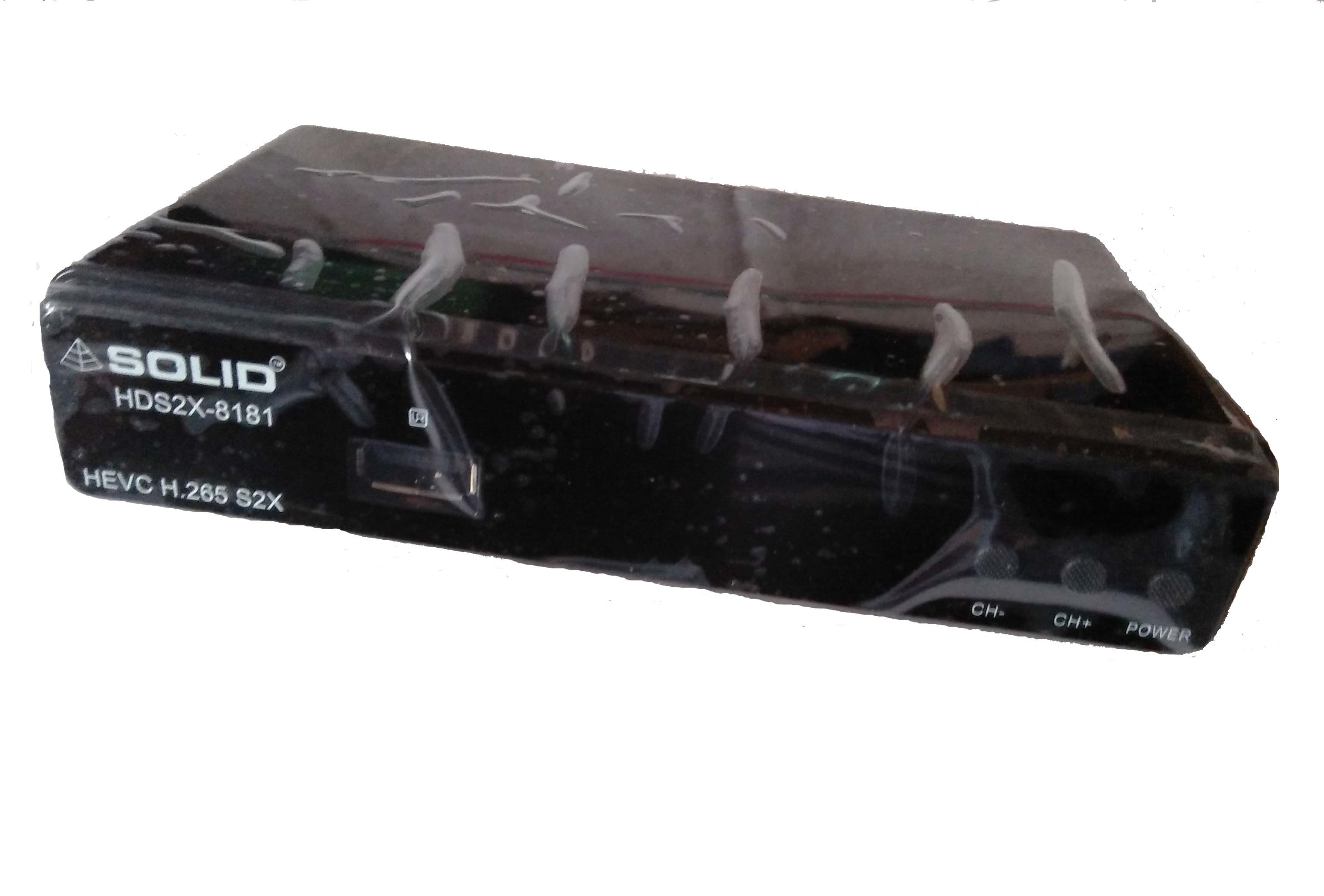 Solid Hds2x-8181 H.265 Hevc Dvb-s2x Full Hd Digital It Box / Set-top Box Application: Viewing Channels In Television