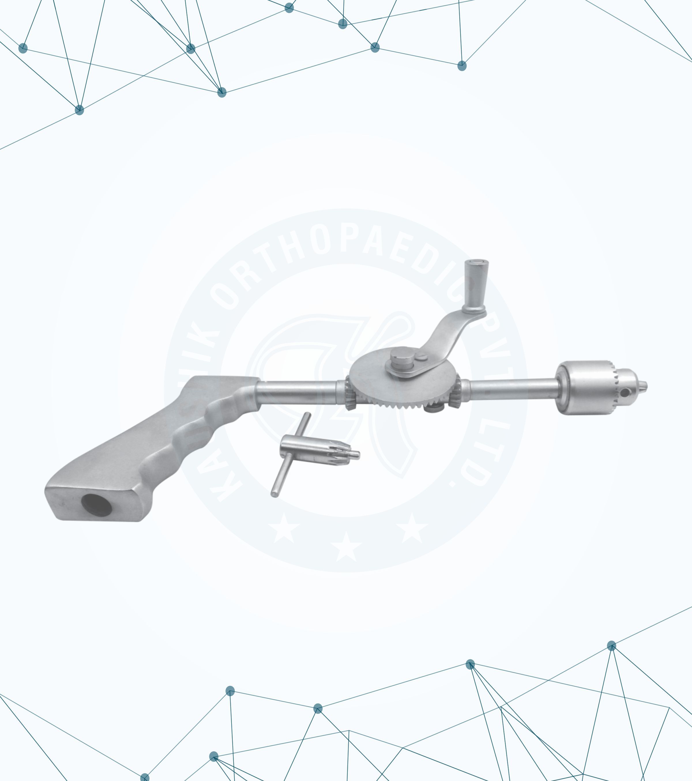 Universal Bone Drill With S.s. Chuck