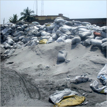 .calcined चावल की भूसी की राख