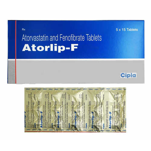 Atorvastatin and Fenofibrate Tablets - 1000 Boxes | Cholesterol and Triglyceride Management for Adults, Heart Disease Risk Reduction