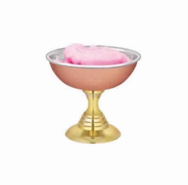 Copper Serving Set - Antique Design, Versatile for Dinner and Dessert Presentation, Includes Handi, Bowls, and Platters