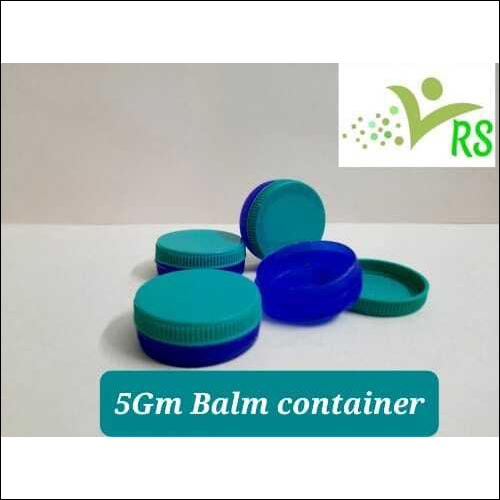 Lip Balm Container - Food-grade Plastic, Round Shape, Available In Various Colors | Eco-friendly, Harmless, Non-toxic, Leak-proof Design