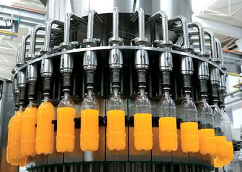 Industrial Juice Filling Machine - Metal, Silver | High Performance, Eco Friendly, Low Noise, Automatic With Human Machine Interface