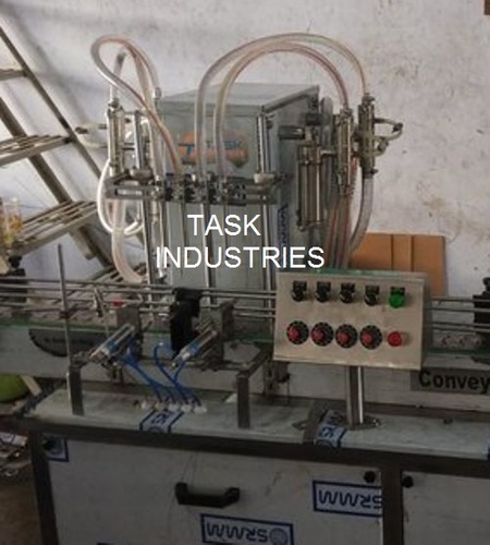 Automatic Edible Mustard Oil Filling Machine Capacity: 30-40 Pcs/Min