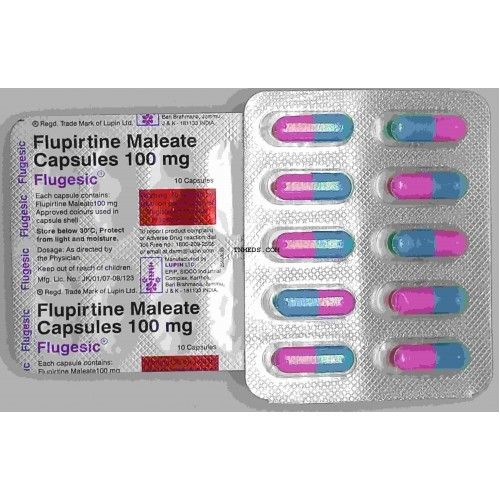 Flupirtine Maleate Capsules 100 Mg General Medicines