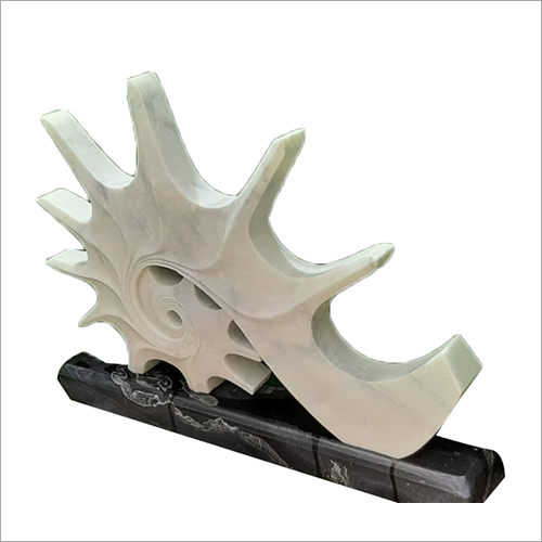 Marble Modern Art - Color: White