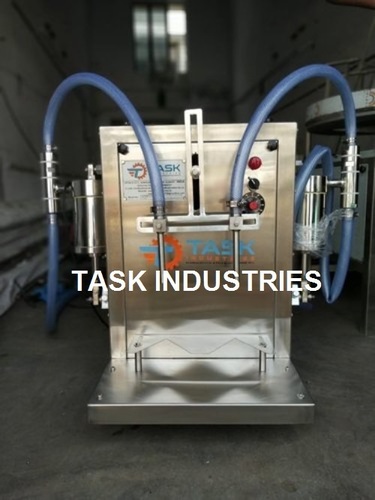 Oil Filling Machine - Stainless Steel 316, 28x37x30 mm, Silver | Semi-Automatic, 100-1000 ml Fill Size, PLC Control, High Efficiency, 0.5 HP & 1 HP Options, 15-20 Pcs/min, 1-Year Warranty