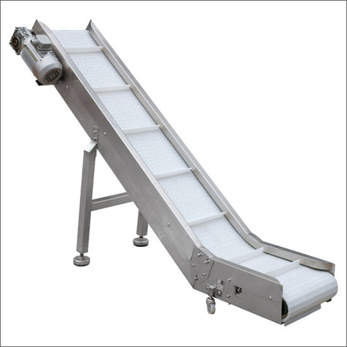 Stainless Steel Inclined Take-Up Conveyor