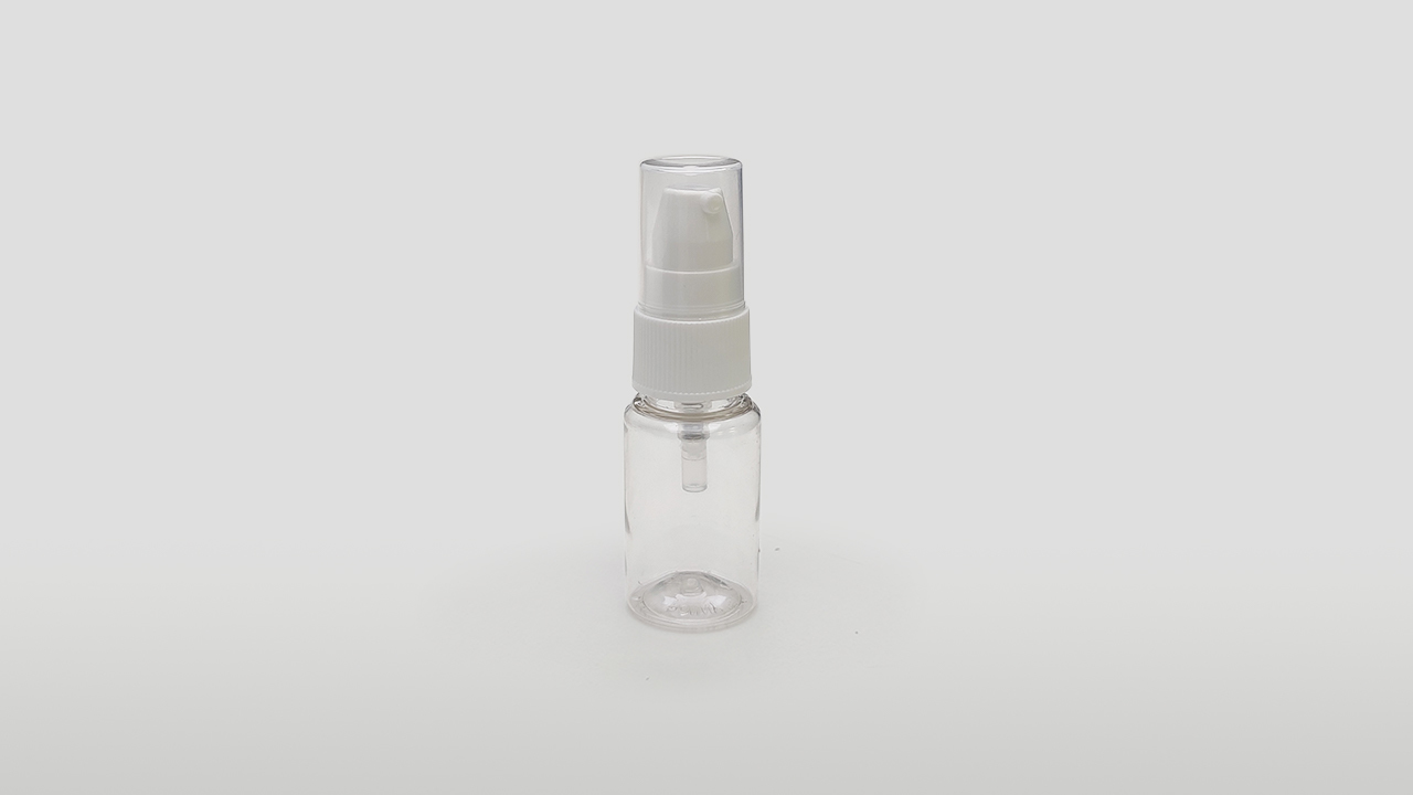 Miniature Shampoo Pet Bottle 15ml - Plastic, 15ml Capacity, 19mm Neck Size, Transparent Color, Round Shape | Ideal For Lotions, Shampoos, And Cleaning Products