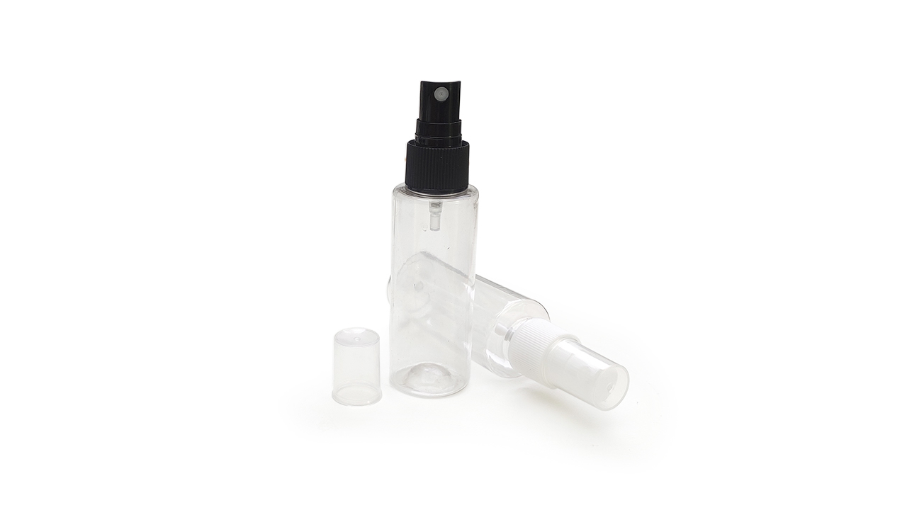 Pet Bottle 50ml - Pet Material, 19mm Neck, 33.50mm Diameter, 95.50mm Height, Transparent Color | Versatile Use With Flip Top Cap, Mist Pump, Comb Applicator, Cream Pump