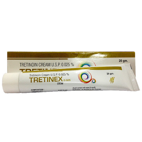 Tretinoin Cream Usp 0.025% (Tretinex) General Medicines