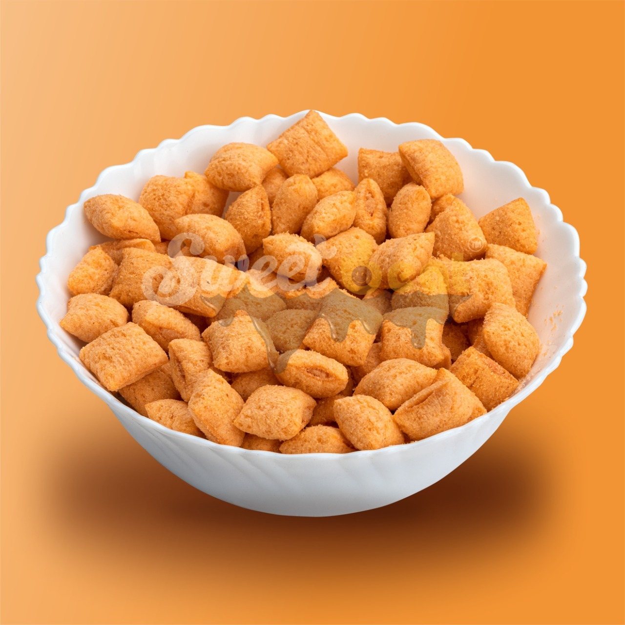 Crunchy Mango Bites - Multigrain Flour Shell, Cream Filled Snack | Healthy Breakfast Companion For Kids & Moms, Ready To Eat