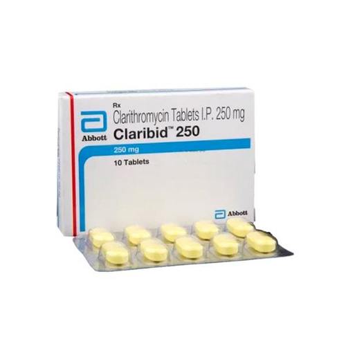 Clarithromycin Tablets I.P. 250 Mg General Medicines